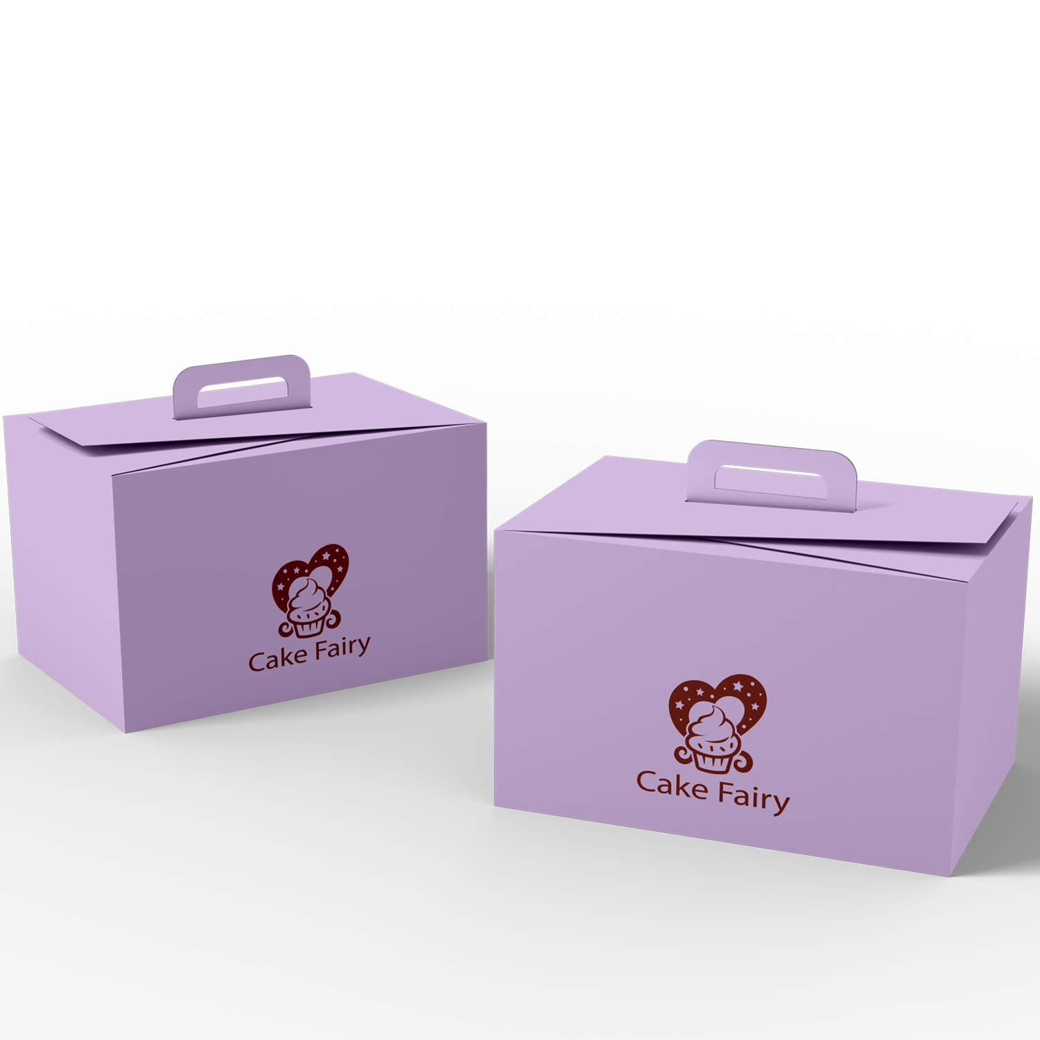 Cupcake Boxes with Handles: