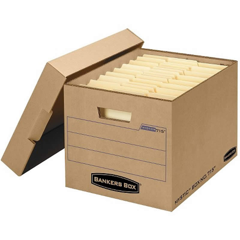 Kraft Archive Boxes With Logo
