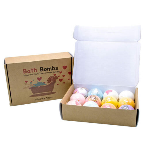 Bath Bomb Boxes With Logo